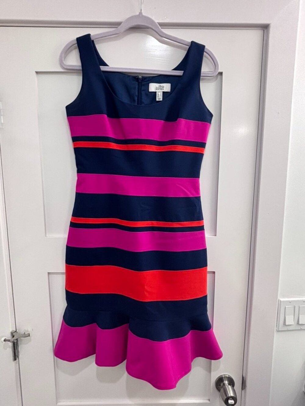 Ruffle Hem Tulip Dress